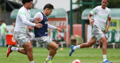 Escalação: Palmeiras treina com Murilo e Veiga, e Zé Rafael faz trabalho separado