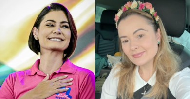 Júlia Zanatta diz ter certeza que Michelle Bolsonaro disputará vaga no Senado Júlia Zanatta diz ter certeza que Michelle Bolsonaro disputará vaga no Senado
