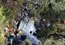 Veja destroços do helicóptero que caiu com cantor Rick